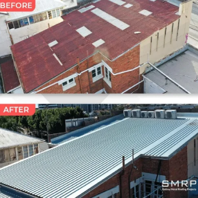 New Metal Roof Installations